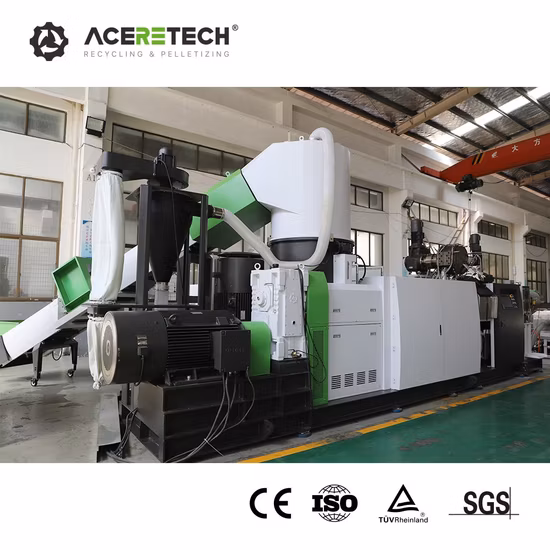 PVB 필름 플라스틱 재활용 HDPE 과립 제작 기계